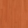 Set Divani da Giardino 8 pz Marrone Cera Legno Massello Pino