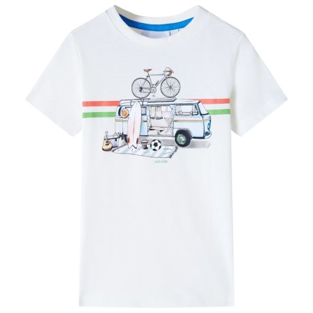 Maglietta per Bambini Ecru 140