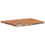 Piano Tavolo 70x60x2,5 cm Rettangolare Legno Acacia Bordi Vivi