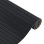 Tappeto Rettangolare Nero 60x300 cm in Bambù