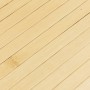 Tappeto Rettangolare Natura Chiaro 80x300 cm in Bambù