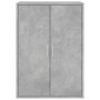 Credenze 2 pz Grigio Cemento 60x31x84 cm in Legno Multistrato