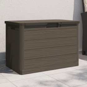 Contenitore Cuscini Marrone 77,5x44,5x53 cm in Polipropilene