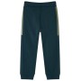 Pantaloni Tuta per Bambini con Coulisse Verde Muschio 116