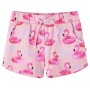 Pantaloncini Bambini Coulisse Rosa Chiaro 116