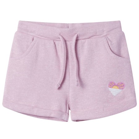 Pantaloncini per Bambini con Coulisse Lilla Misto 116