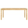 Tavolo da Pranzo Corona 180x90x75 cm in Legno Massello di Pino