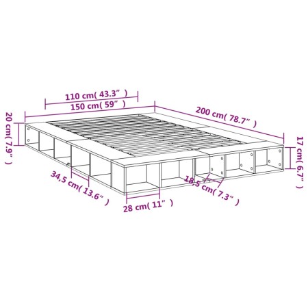 Giroletto Grigio Cemento 150x200 cm in Legno Multistrato