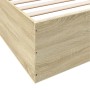 Giroletto Rovere Sonoma 180x200 cm in Legno Multistrato