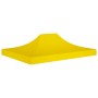 Tetto per Tendone per Feste 4x3 m Giallo 270 g/m²