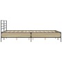 Giroletto Rovere Sonoma 120x200 cm in Legno Multistrato Metallo