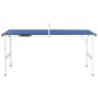 Tavolo da Ping Pong con Rete 5 Piedi 152x76x66 cm Blu