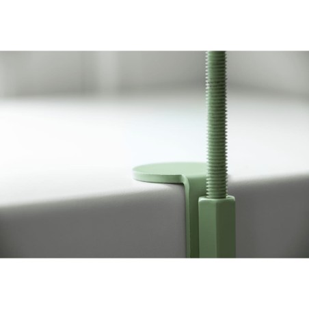 Esschert Design Vassoio per Piante con Morsetto Rotondo Verde M