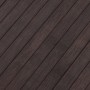 Tappeto Rettangolare Marrone Scuro 80x400 cm in Bambù