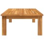Tavolo da Giardino 100x60x30 cm in Legno Massello di Acacia