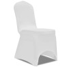 Coprisedie in Tessuto Elasticizzato Bianco 18 pz