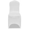 Coprisedie in Tessuto Elasticizzato Bianco 18 pz