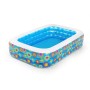 Bestway Piscina Gonfiabile per Bambini Blu 229x152x56 cm