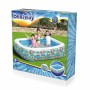 Bestway Piscina Gonfiabile per Bambini Blu 229x152x56 cm