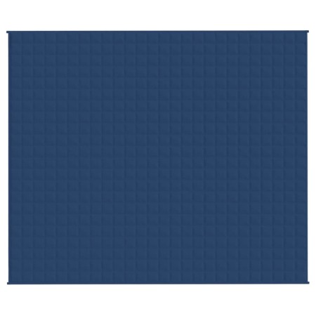 Coperta Ponderata Blu 220x260 cm 15 kg Tessuto