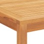 Set da Pranzo per Giardino 5 pz in Legno Massello di Teak