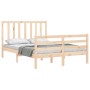 Giroletto con Testiera 140x190 cm in Legno Massello
