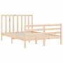 Giroletto con Testiera 140x190 cm in Legno Massello
