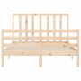 Giroletto con Testiera 140x190 cm in Legno Massello