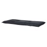 Madison Cuscino per Panca Basic 120x48 cm Nero