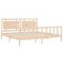 Giroletto con Testiera 180x200 cm in Legno Massello