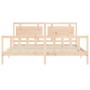 Giroletto con Testiera 180x200 cm in Legno Massello