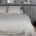 Venture Home Set da Letto Mila 220x240 cm Cotone Grigio Chiaro