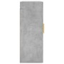 Mobili a Parete 2 pz Grigio Cemento 69,5x34x90 cm