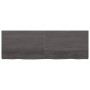 Ripiano Marrone Scuro 180x60x(2-4) cm Massello Rovere Trattato