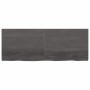 Ripiano Marrone Scuro 160x60x(2-6) cm Massello Rovere Trattato