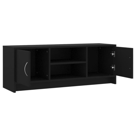 Mobile Porta TV Nero 102x30x37,5 cm in Legno Multistrato