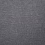 Panca con Vano Portaoggetti 116 cm Grigio Chiaro in Poliestere