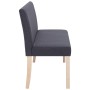 Panca 139,5 cm Grigio Scuro in Poliestere