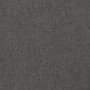 Sgabello Grigio Scuro 45x29,5x35 cm in Tessuto e Similpelle