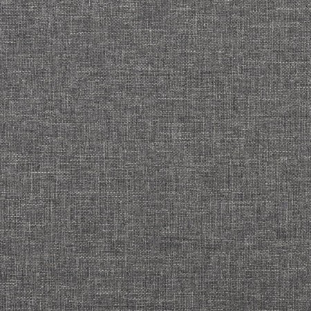 Poggiapiedi Grigio Chiaro 45x29,5x35 cm in Tessuto