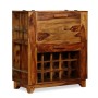 Mobile Bar in Legno Massello di Sheesham 85x40x95 cm