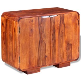 Credenza in Legno Massello di Sheesham 75x35x60 cm