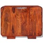Credenza in Legno Massello di Sheesham 75x35x60 cm