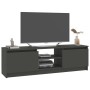 Mobile Porta TV Grigio 120x30x35,5 cm in Legno Multistrato