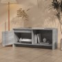 Mobile Porta TV Grigio Sonoma 90x35x40 cm in Truciolato