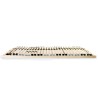 Reti a Doghe 2 pz 7 Zone con 28 Doghe in Legno 70x200 cm