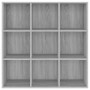 Libreria Grigio Sonoma 98x29x97,5 cm