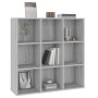 Libreria Grigio Sonoma 98x29x97,5 cm