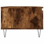 Tavolino da Salotto Rovere Fumo 90x50x36,5 cm Legno Multistrato