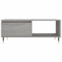 Tavolino Salotto Grigio Sonoma 90x50x36,5 cm Legno Multistrato